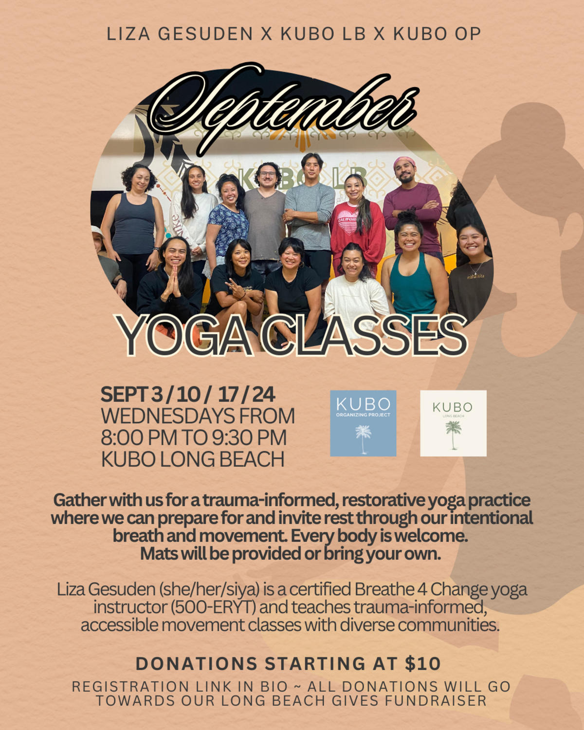 September Yoga with Liza Gesuden Banner