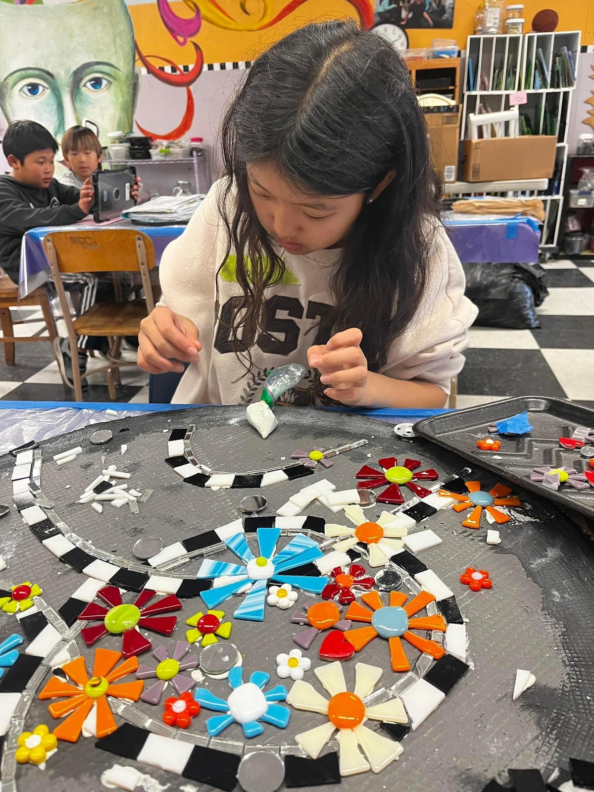 Mosaic Class  Sunset Lane Foundation Class Banner