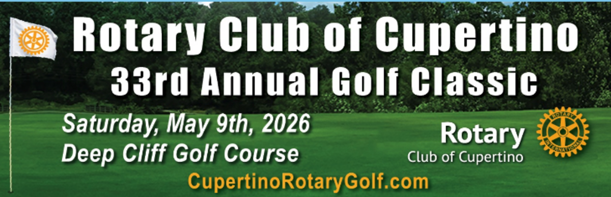 Cupertino Rotary 33rd Annual Golf Classic Banner
