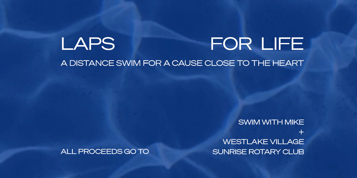 Laps for Life Fundraiser 2026 Banner