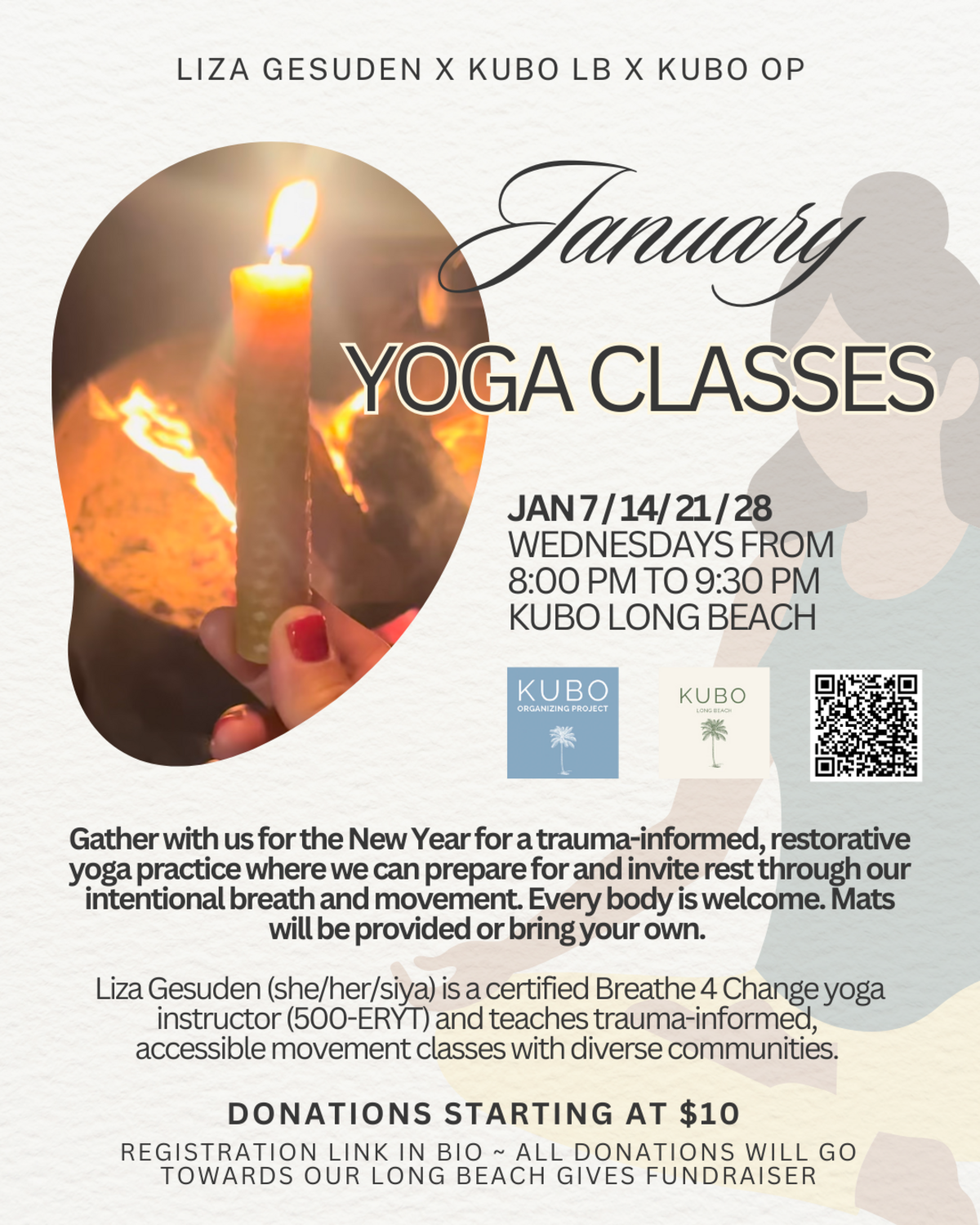 January Yoga with Liza Gesuden Banner