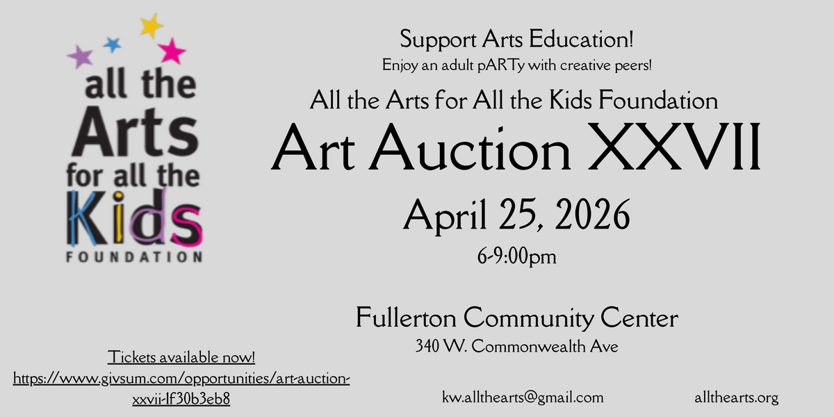 Art Auction XXVII Banner