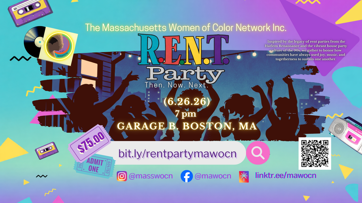 The Rent Is Due: A Community Rent Party for MAWOCN Banner