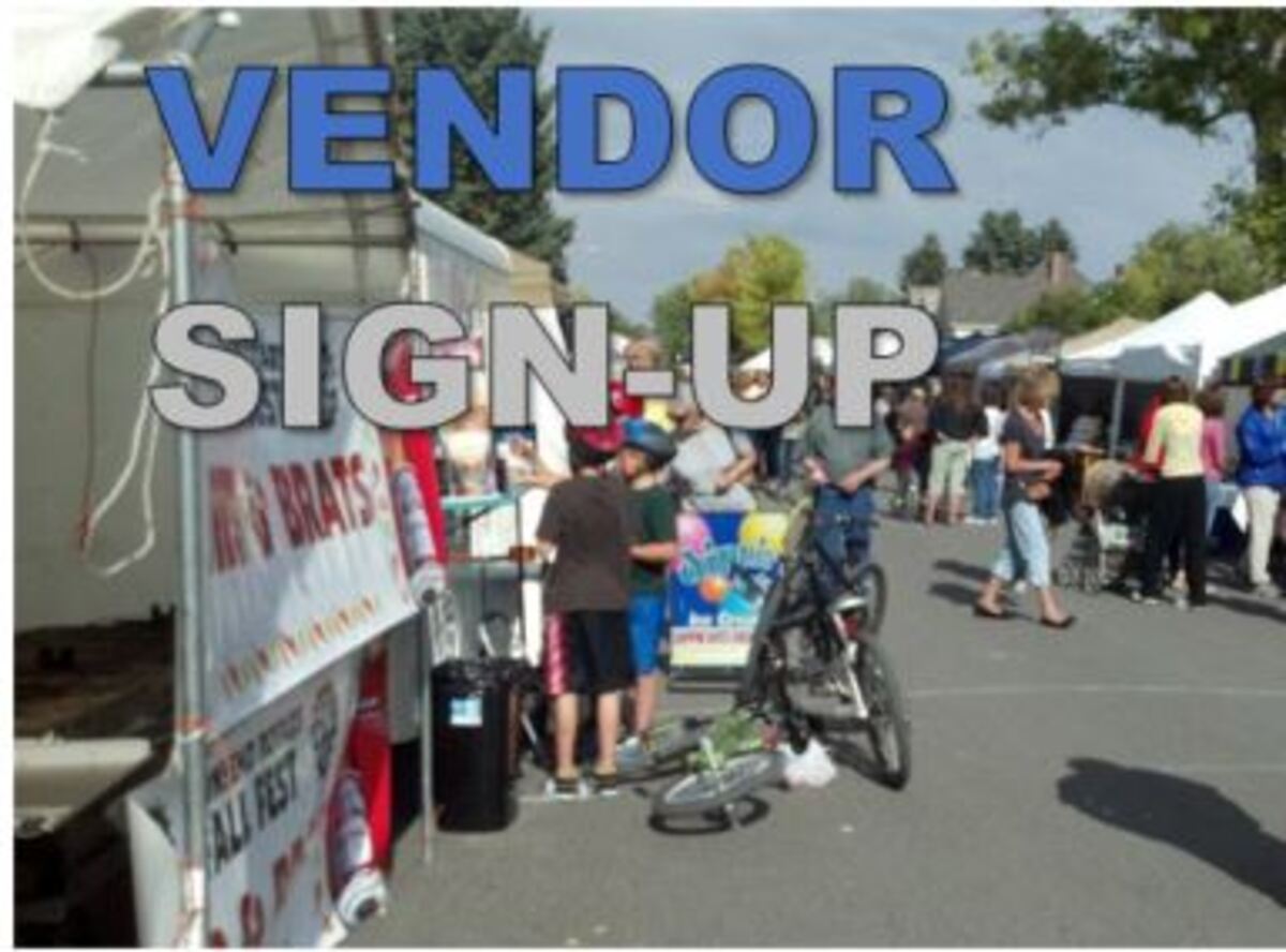 Sign-Up To Be A Vendor for Fall Fest 2026! Banner
