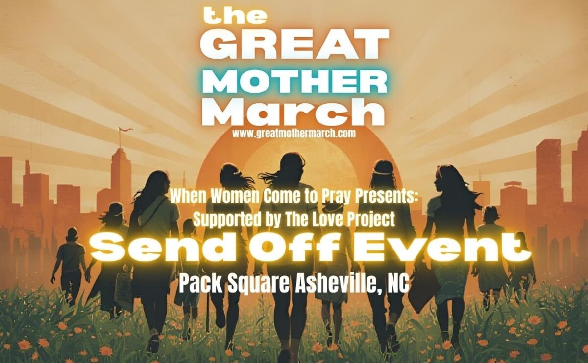 The Great Mother March Pack Square Send Off Event Banner