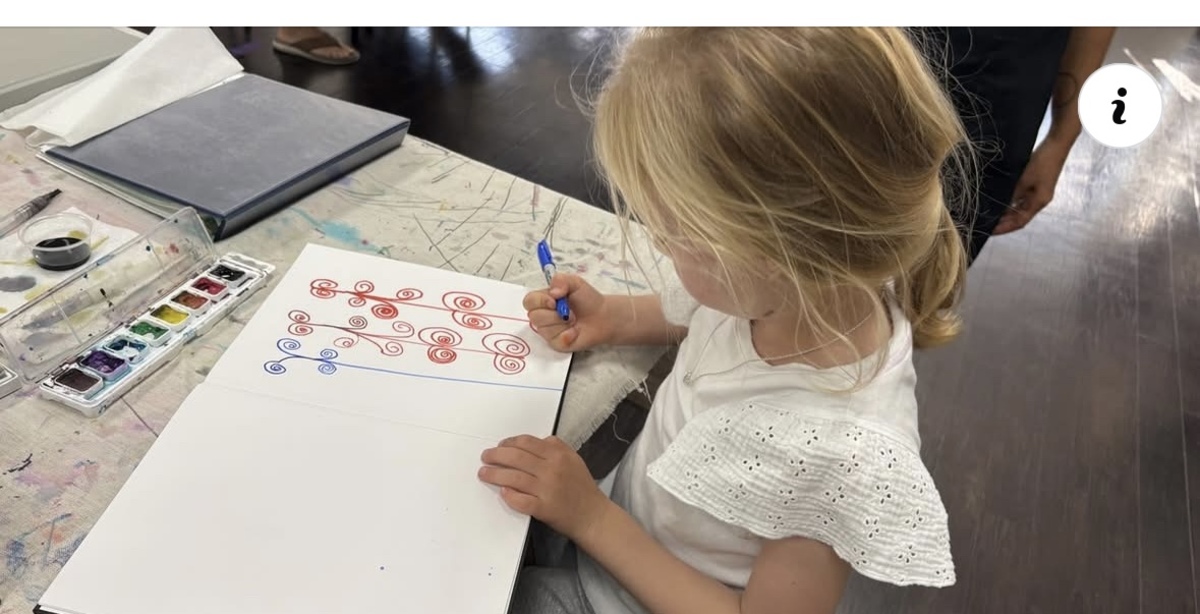 JOURNALING! Guided Open Studio Time Directed by  Kids!! Banner