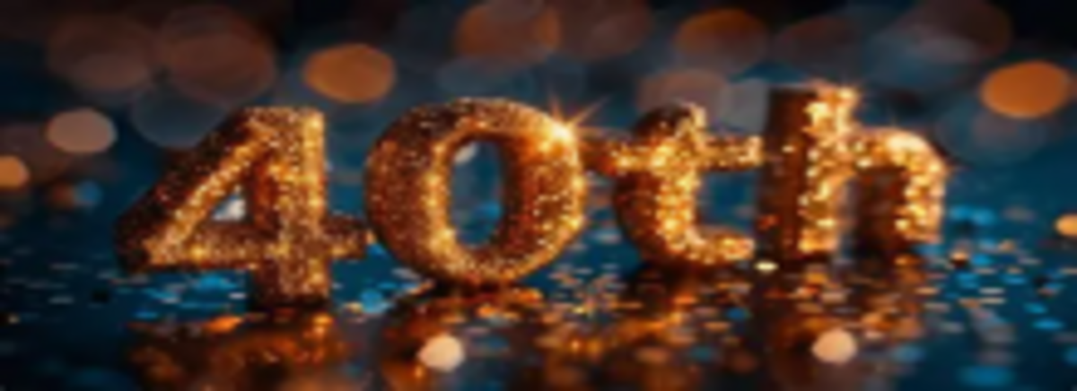 Rotary Club of Sun Lakes 40th Birthday Party! Banner