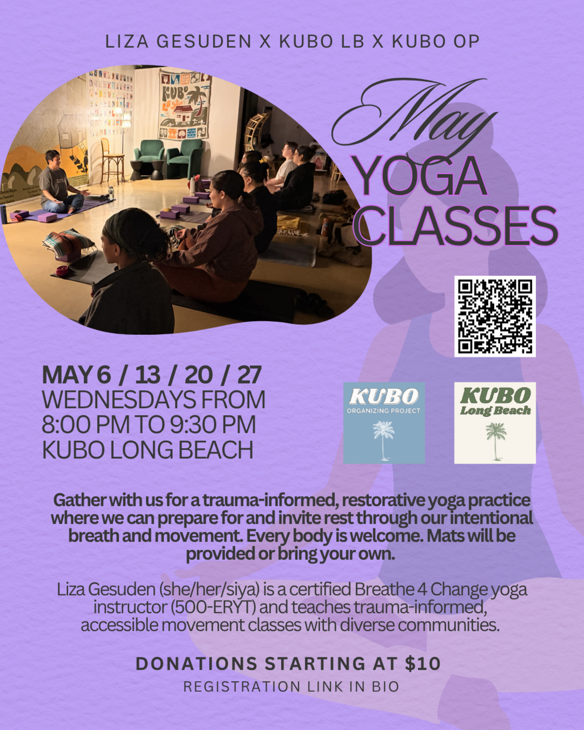 May Yoga with Liza Gesuden Banner