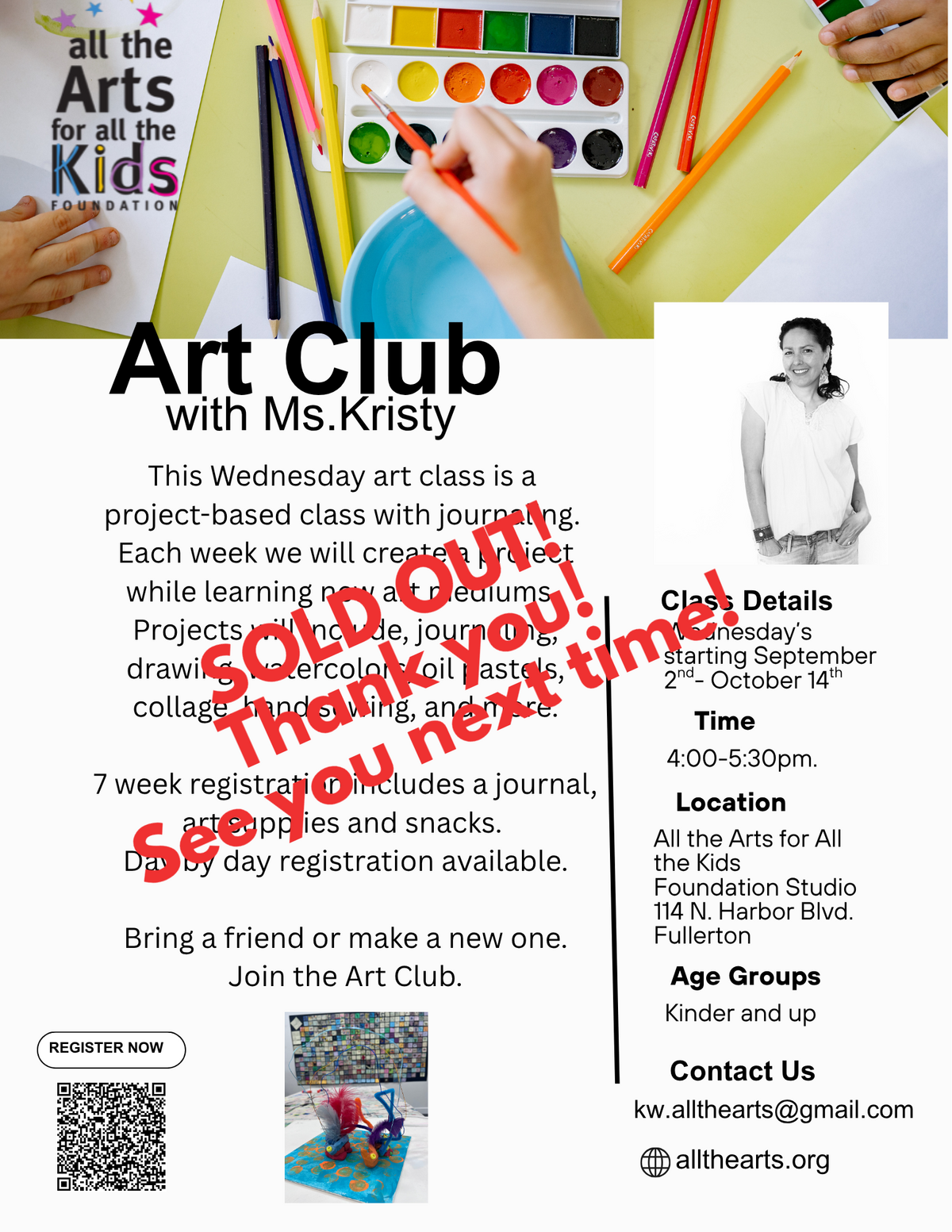 Art Club Banner