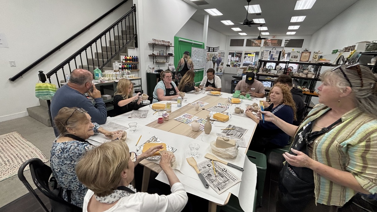 Adult Thursday Night Ceramics Workshops: October Banner