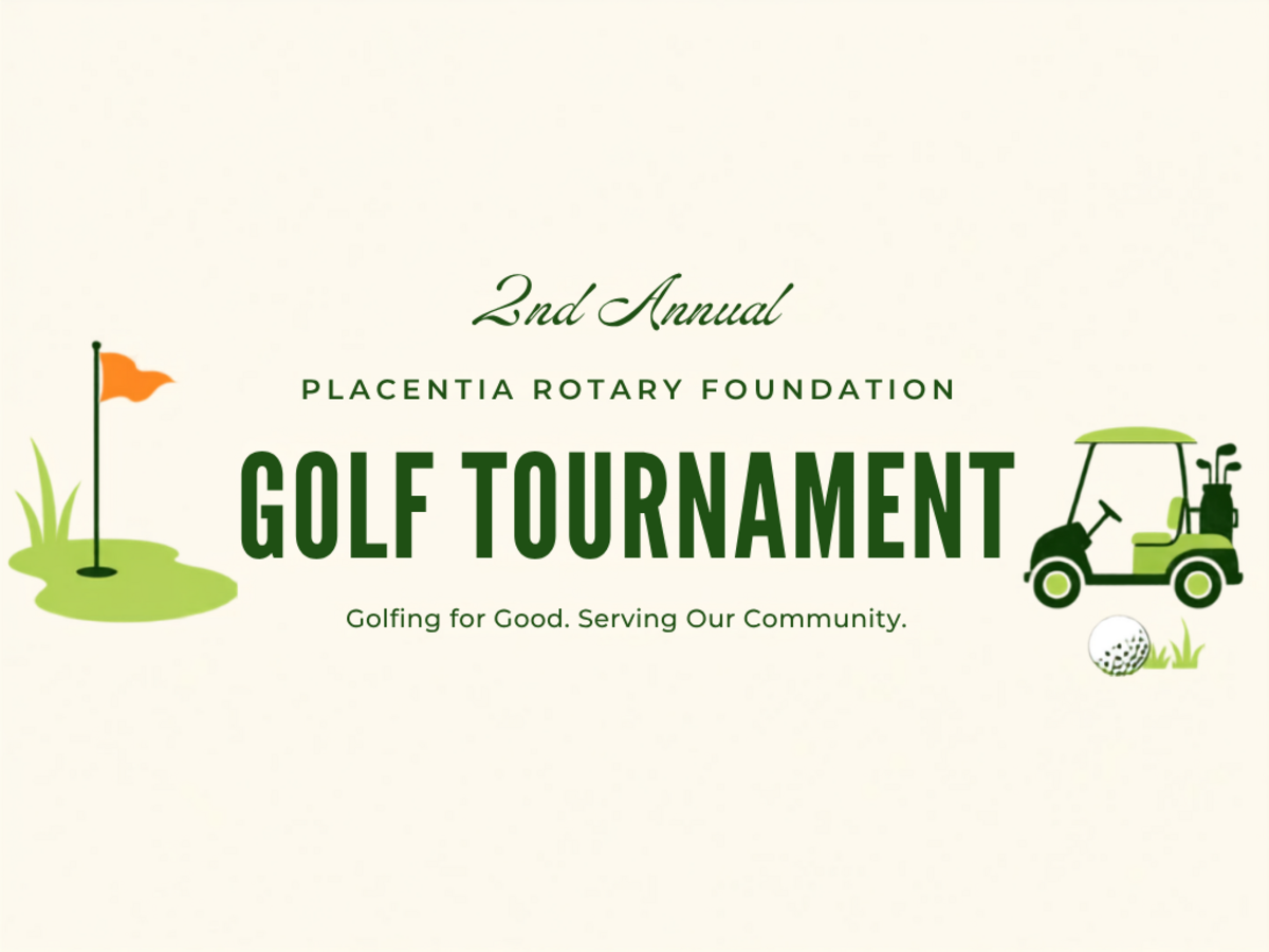 2nd Annual Placentia Rotary Foundation Golf Tournament Banner