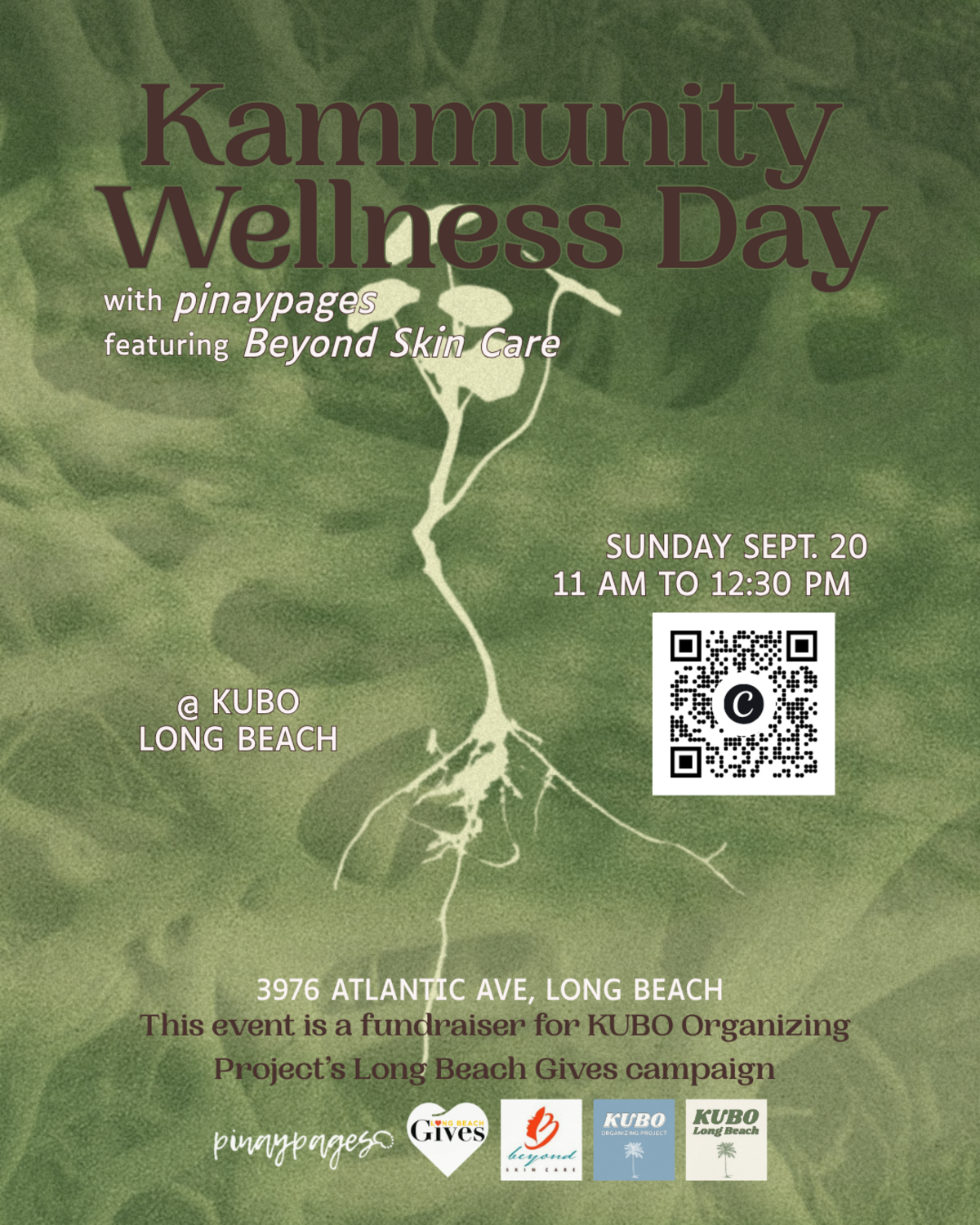Kammunity Wellness Day Fundraiser Banner