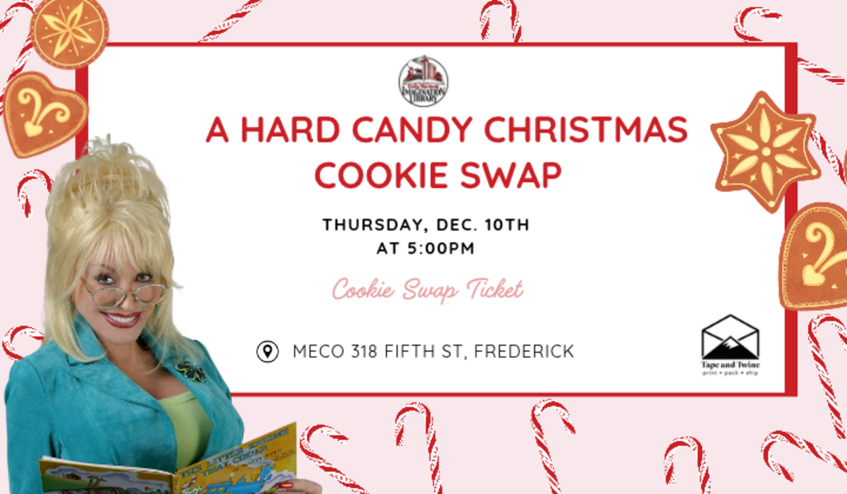 A Hard Candy Christmas Cookie Swap Banner
