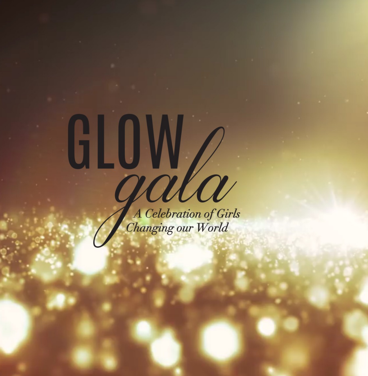 GLOW Gala Banner