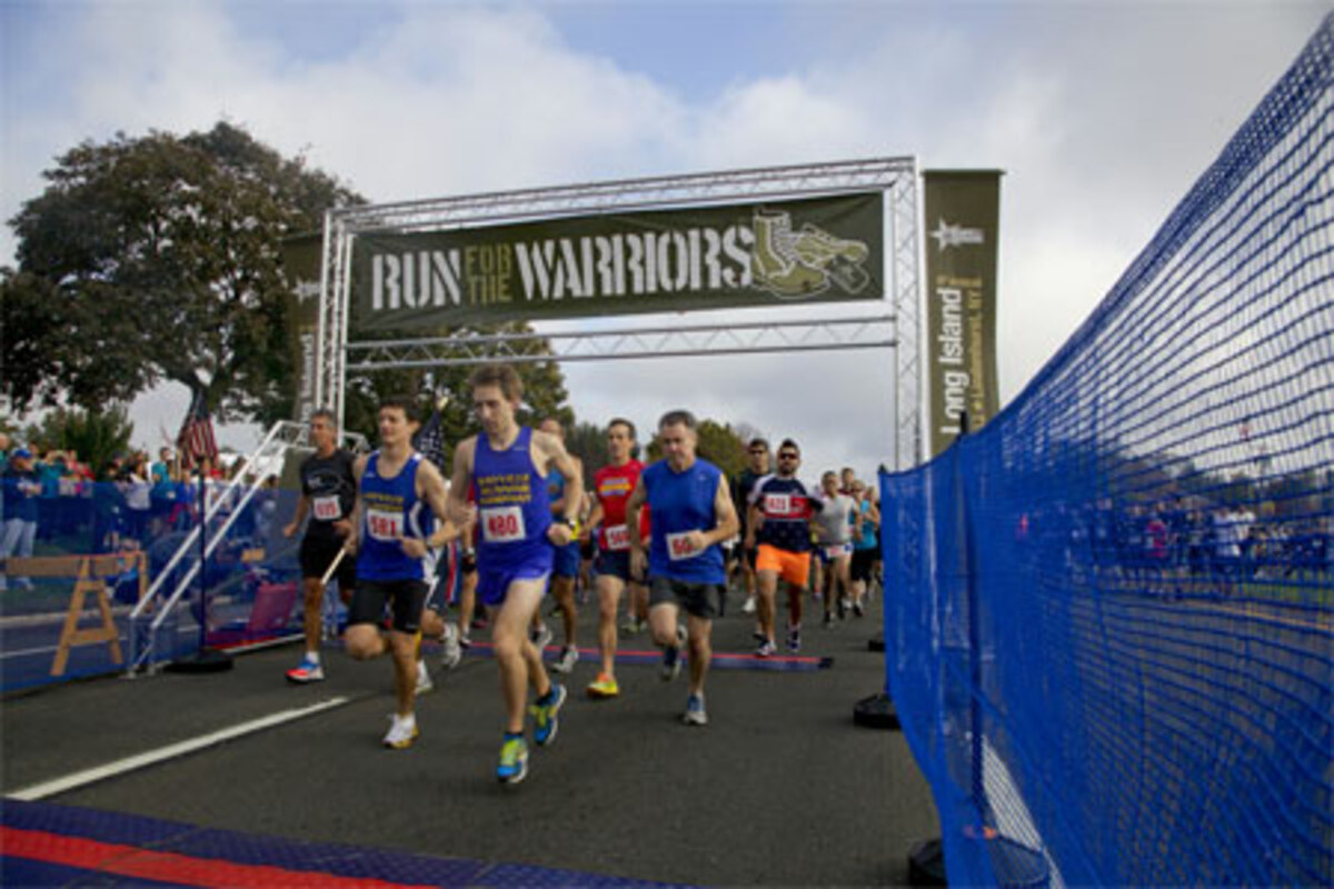 Run For The Warriors San Diego Banner