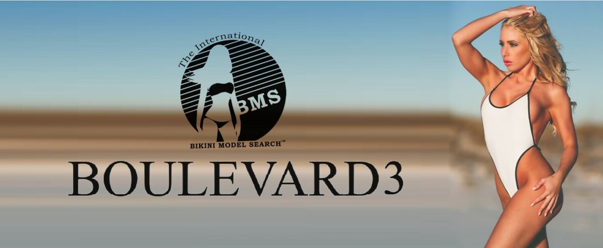 The International Bikini Model Search  Banner