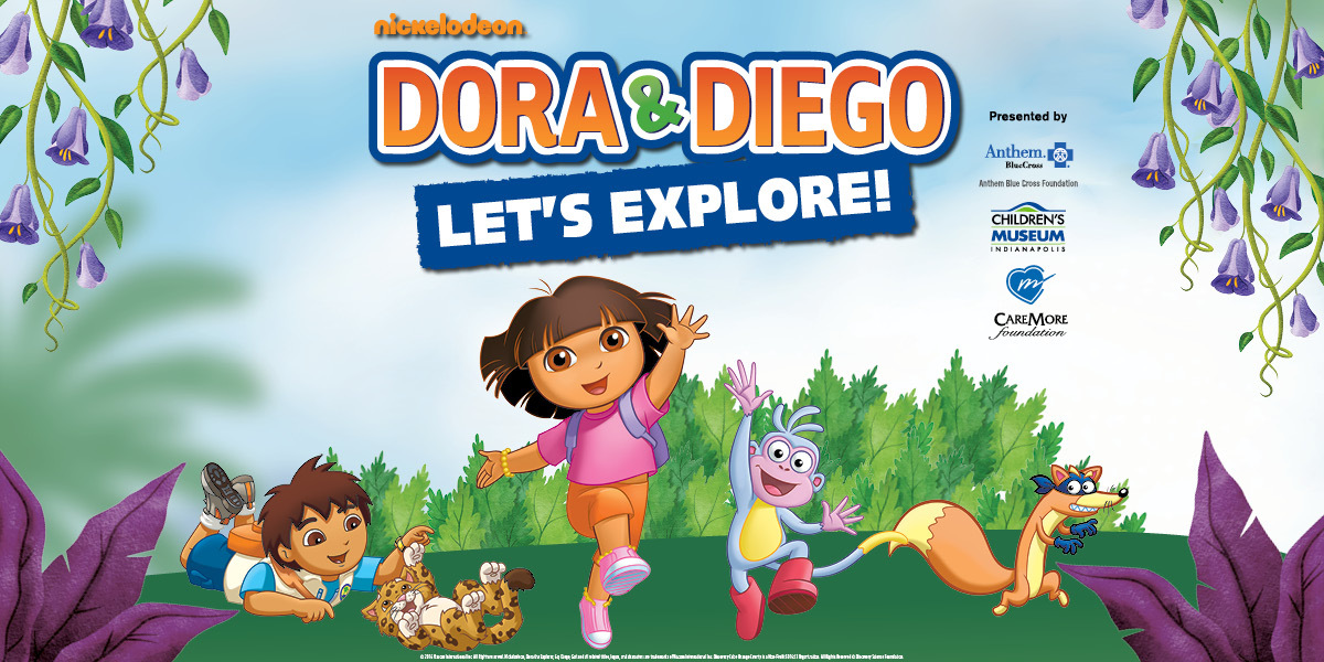 Dora & Diego: Let's Explore! Banner