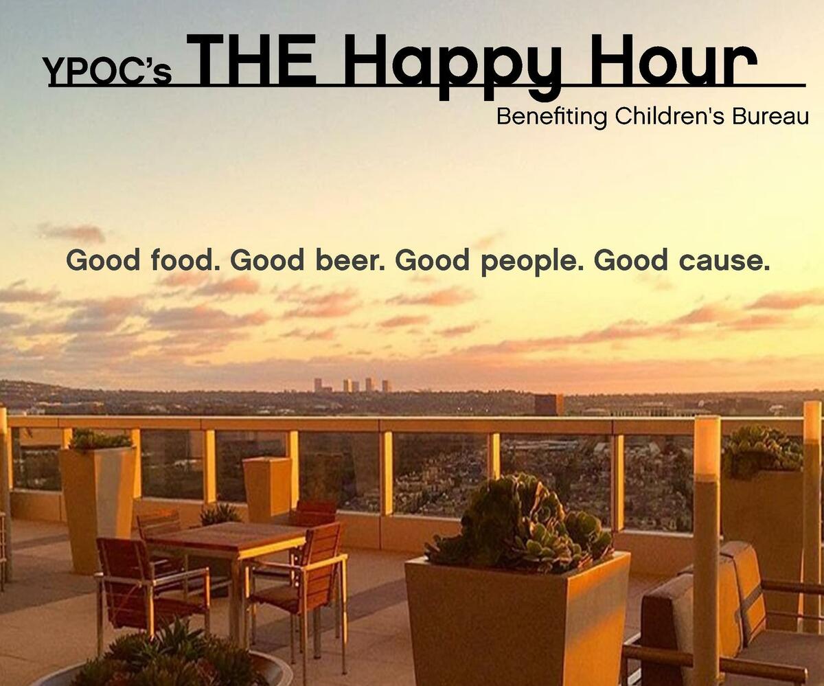 YPOC's THE Happy Hour Banner