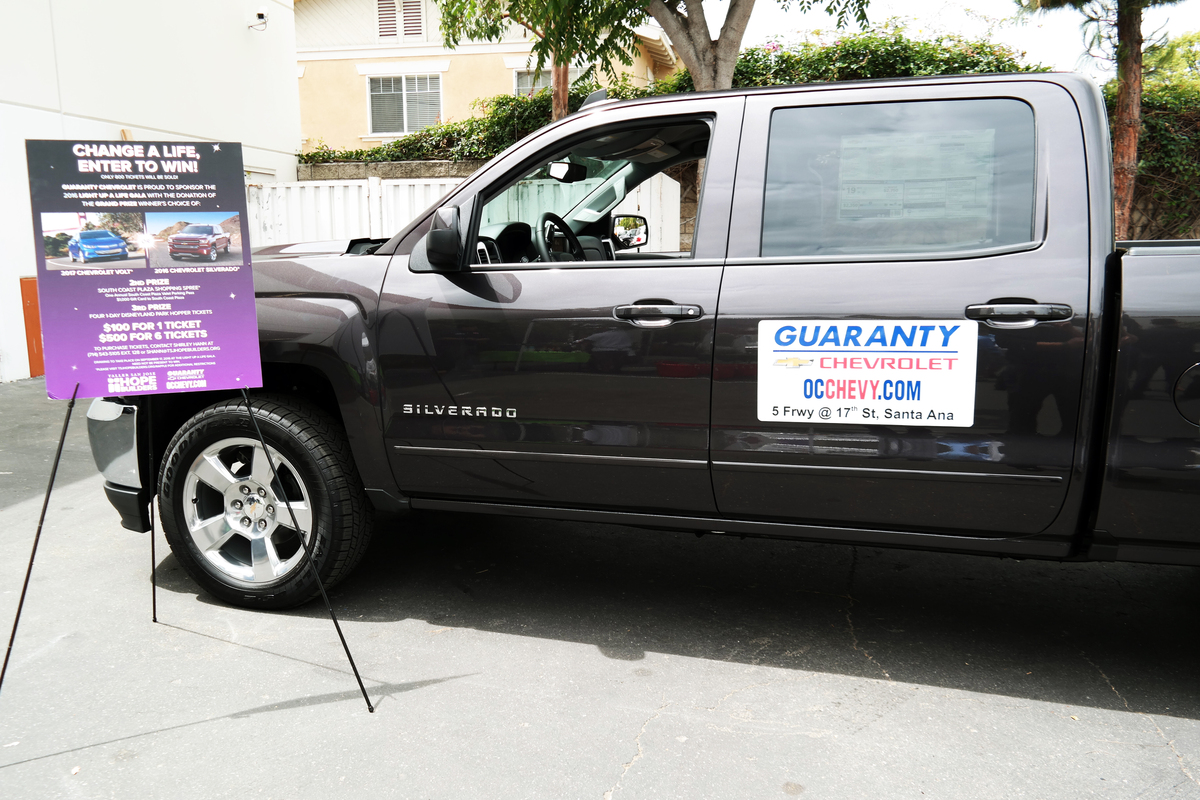 Hope Builders Light Up A Life Raffle Banner