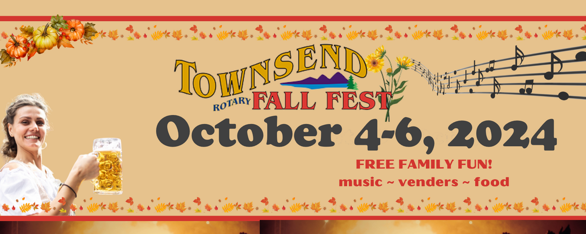 Rotary Club of Townsend, MT Fall Fest Banner