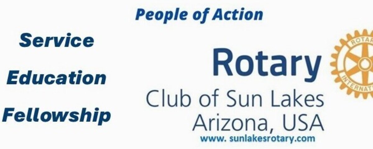 Rotary Club of Sun Lakes Banner