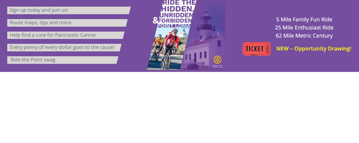 Ride The Point Banner