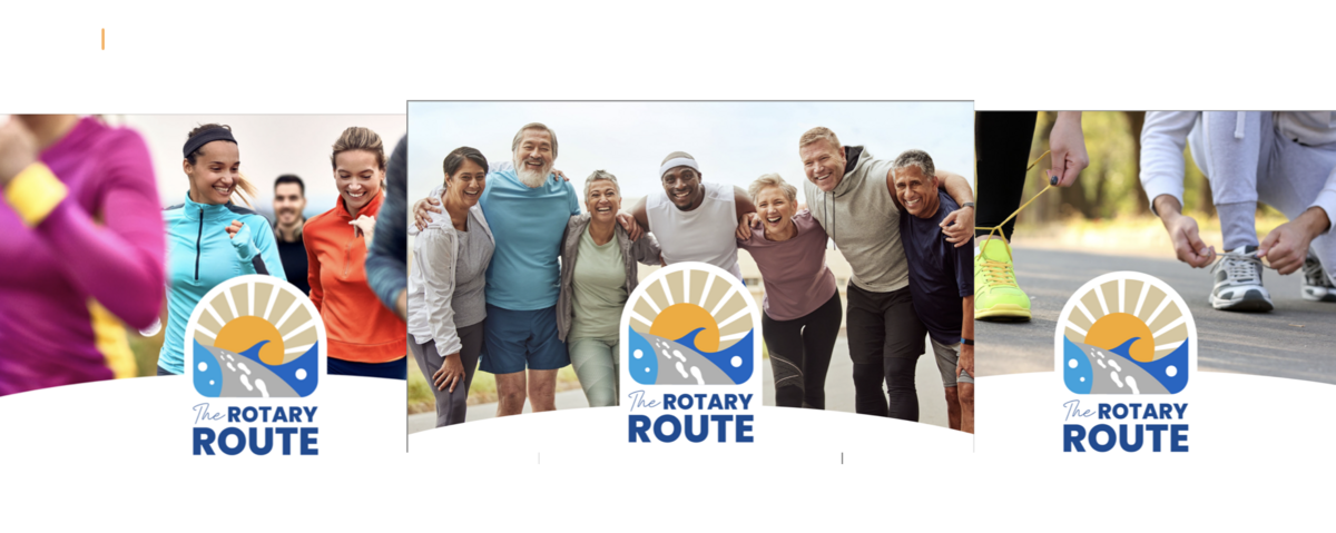 Rotary Route | Walk for Mental Health | Paving the Way to Mental Wellness Banner