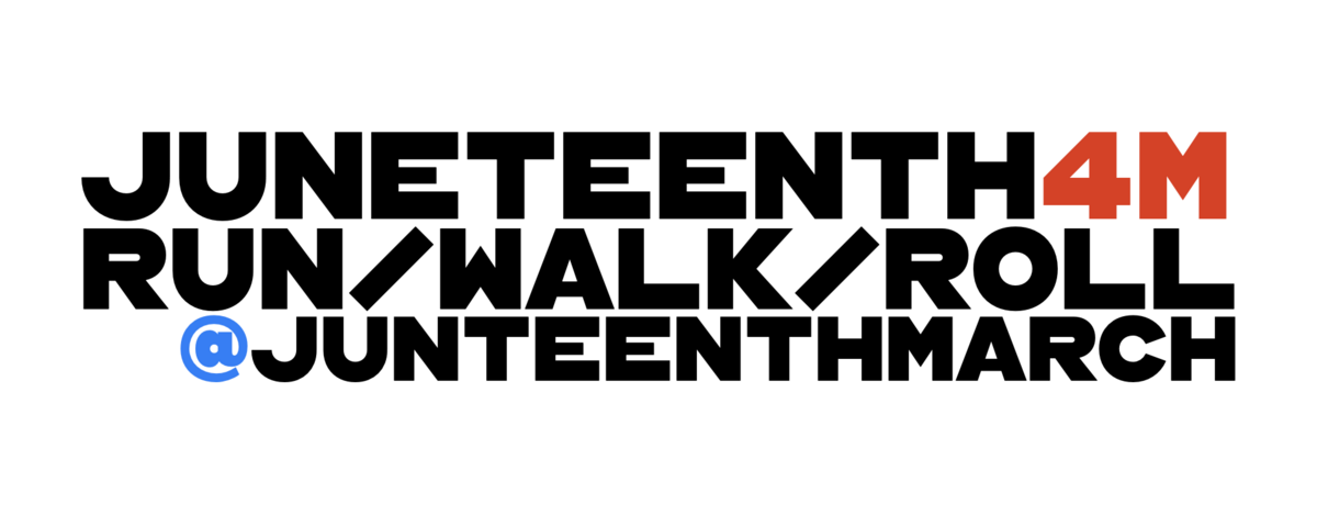 Juneteenth March Banner