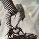 Eagle Landing Sculpture
