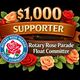 $1,000 Supporter
