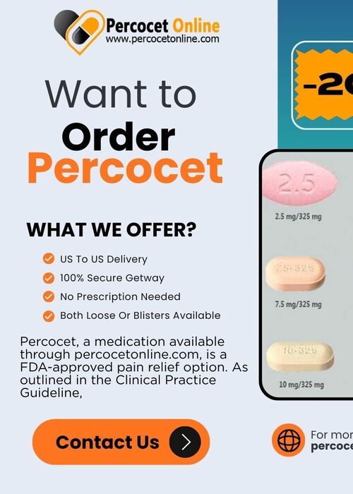 Purchase Percocet Online Streamlined Pills Prescription Free Delivery's Profile Picture
